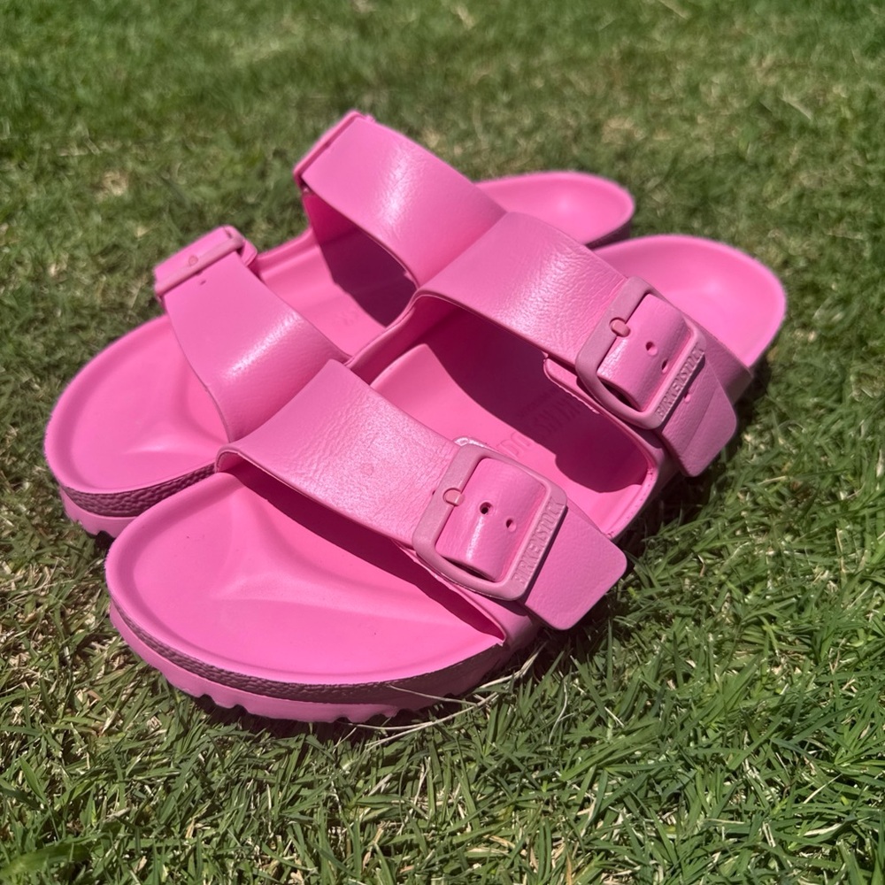Birkenstock  Bright Pink Sandals